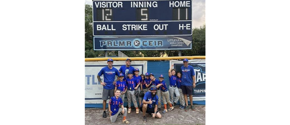 Congratulations to the Baseball Minor B Mets - Park Champs!